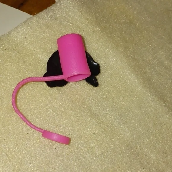 Silicone Reusable Straw Topper 10mm 0.4in - Picture 2 of 2